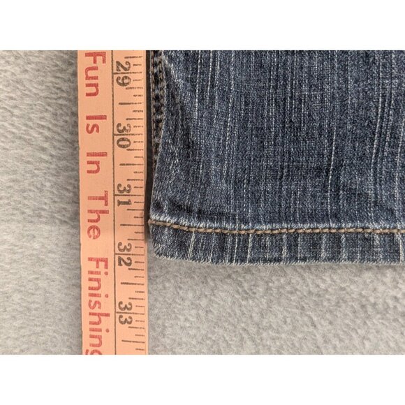 Tommy Hilfiger Jeans Womens Size 10 Blue Classic Bootcut American Hope Whiskers - Picture 8 of 16